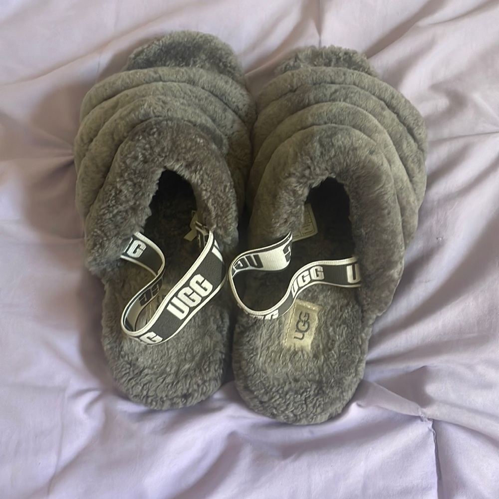 worn a lot, still very soft, no damage or marks